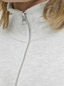 Jack Jones Norrebro Fermuarlı Yaka Relax Fit Erkek Sweat 12282899 - 6