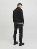 Jack Jones Bradley Fermuarlı Yaka Relax Fit Erkek Sweat 12250747 - 4