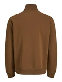 Jack Jones Bradley Fermuarlı Yaka Relax Fit Erkek Sweat 12250747 - 6