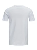 Jack Jones Carp Logo Büyük Beden Erkek Tişört 12184987 - 6