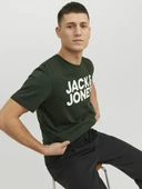 Jack Jones Corp Logo Regular Fit Erkek Tişört 12151955 - 2