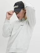 Jack Jones Norrebro Fermuarlı Yaka Relax Fit Erkek Sweat 12282899 - 4