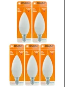 (5 Adet) Osaka 6W (50W) Günışığı (4000K) E14 Duylu (İnce Duy) Led Mum Ampul thumbnail 1