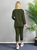 Kadın Uzun Kollu Ribana Detay Viskon Iki Iplik Ikili Takım thumbnail 3