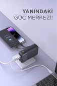 1027 20000 mAh Type-C Lightning 22,5 W Hızlı Şarj Dijital Göstergeli Powerbank - 3