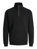 Jack Jones Bradley Fermuarlı Yaka Relax Fit Erkek Sweat 12250747 - 5