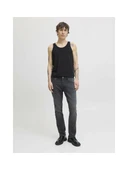 Jack Jones Mıke Fox Tapered Fit Erkek Jean Pantolon 12278115 thumbnail 5
