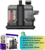 450W Sulu Yıkama Makinesi Halı Koltuk Döşeme Yatak Kanepe Puf Temizleme Leke Çıkartma Makinesi thumbnail 3