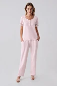 Freshness 321 Kadın Sabahlıklı Pijama Takımı - 2