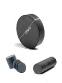 Magnet Mıknatısı Deliksiz Mıknatıs Yuvarlak Deney Mıknatısı 15x3mm- 10 Adet thumbnail 1