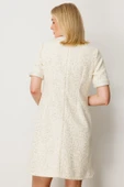 Boncuk İşlemeli Tüvit Elbise Ekol - 6