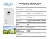 İnomax 30 kW 40 HP Trifaze Solar Pompa Sürücü İnverteri thumbnail 2