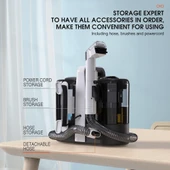 Nsssunnre Taşınabilir Halı Temizleyici W07 600 W 15 Kpa Güçlü Emişli Islak Kumaş, Halı, Kanepe Lekeleri için İpli Temizleme Makinesi - AB Prizi thumbnail 2