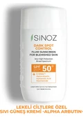 Sinoz Spf50 Koyu Cilt Lekelerine Etkili Sıvı Yüz Güneş Kremi - Yeni Nesil Güneş Filtreleri Hibrit Formül - 2