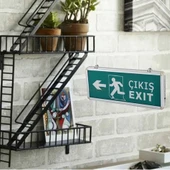 3W EXIT ÇIKIŞ ARMATÜRÜ LEDLİ 3 SAAT AKÜLÜ - 1
