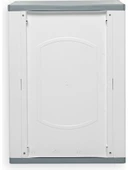 Omnipazar CLK-805 Plastik 2 Kapaklı Çok Amaçlı Banyo Dolabı Demonte Beyaz - 5