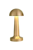 3 Işık Renkli Şarjlı Dim Edilebilir Masa Lambası Gold Kasa Ct-8429 - 4