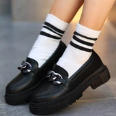 Biga Siyah Cilt  Ayakkabı thumbnail 9