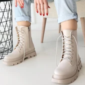 Orge Bej Cilt Bağcıklı Bot thumbnail 4