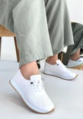 Tone Beyaz Cilt Bağcıklı Spor Ayakkabı thumbnail 1