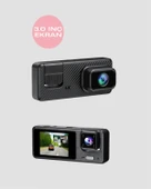 1080P 3 Kameralı Araç DVR -Q301 - 3