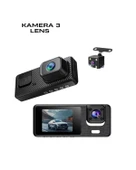 1080P 3 Kameralı Araç DVR -Q301 - 1