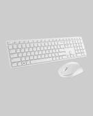 USB Alıcılı Kablosuz Klavye Mouse - Geniş Uyumluluk, Sessiz Tuşlar - 4