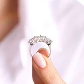 Tektaş & Beştaş Beyaz Altın Yüzük thumbnail 3