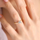 Altın Tektaş Yüzük thumbnail 3