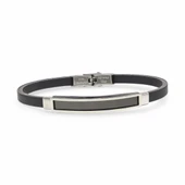 İsim Yazılabilir Kişiselleştirilebilir Çelik Bileklik 3183SCB011 thumbnail 6