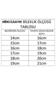 Taş Desenli Silindir Kilit 925 Ayar Kadın Gümüş Bileklik - 2
