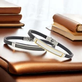 İsim Yazılabilir Kişiselleştirilebilir Çelik Bileklik 3183SCB011 thumbnail 3