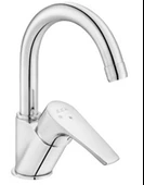 ECA Niobe Kuğu Borulu Lavabo Bataryası Krom, 102188054 - 1