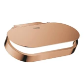 Grohe Selection Kapaklı Tuvalet Kağıtlığı, Bakır, 41069DA0 - 1