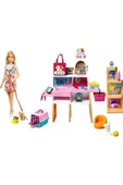 Barbie Bebek ve Evcil Hayvan Dükkanı Oyun Seti  GRG90 thumbnail 1