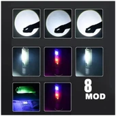 2023 Seri 8 Mod Şarjlı Yeni Nesil El Feneri  Wt-609 thumbnail 5