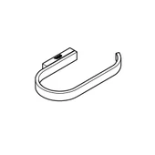 Grohe Selection Tuvalet Kağıtlığı Krom, 41068000 - 2