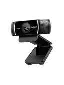 LOGİTECH C922 Pro HD Stream Full HD 1080p Yayıncılar için Profesyonel Webcam Siyah (960-001089) - 1