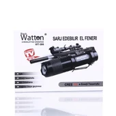 Orjinal 800 Lümen T6 Şarjlı El Feneri  Wt-086 thumbnail 2