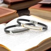 İsim Yazılabilir Kişiselleştirilebilir Çelik Bileklik 3183SCB028 thumbnail 2