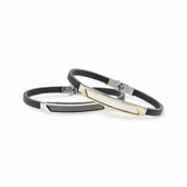 İsim Yazılabilir Kişiselleştirilebilir Çelik Bileklik 3183SCB028 thumbnail 1