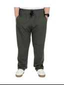 Büyük Beden Erkek Eşofman Altı Classic 2 Ip 11100 Haki thumbnail 2