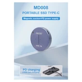 Oscoo MD008 1 TB 10GBPS Type C +Type C(Pd) Taşınabilir SSD - 6