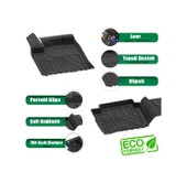 Sahler Nissan Qashqai E-Power 2021 ve Sonrası  4.5D Havuzlu Paspas Siyah thumbnail 2