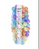 Pilsan Oyuncak Simli Havuz Topu 7 Cm 100 Adet Havuz Topu - 2