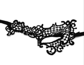 Dantel Tül Malzemeden İmal Sarı Renk Balo Parti Maskesi Venedik thumbnail 3