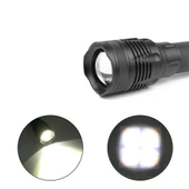 Alüminyum Şarjlı Zoom'lu El Feneri F6055 thumbnail 5