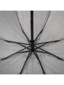 Yağmur Damlası Desenli Gri Şemsiye - 5