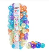 Pilsan Oyuncak Simli Havuz Topu 7 Cm 100 Adet Havuz Topu - 1