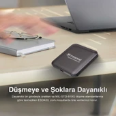 Transcend TS2TESD420G 2TB, USB,Type C, 20Gbps, 2000MB/s Magsafe Taşınabilir Harici SSD - Gold - 6